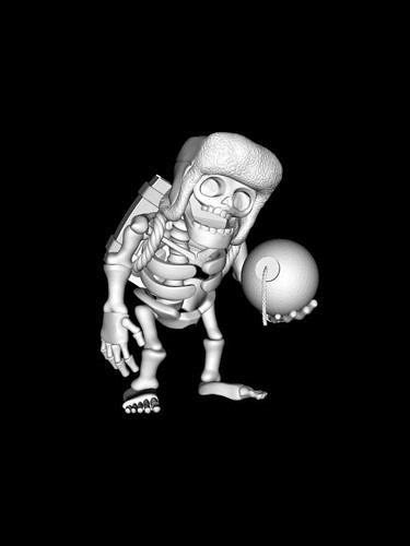 Giant Skeleton - CoC 3D model | CGTrader