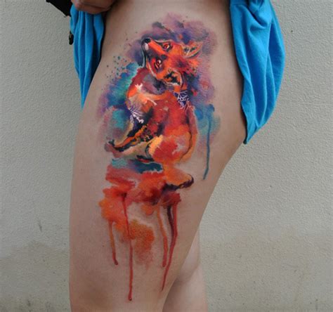 Amazing Watercolor Tattoos By A Czech Artist That Only Does One Tattoo ...