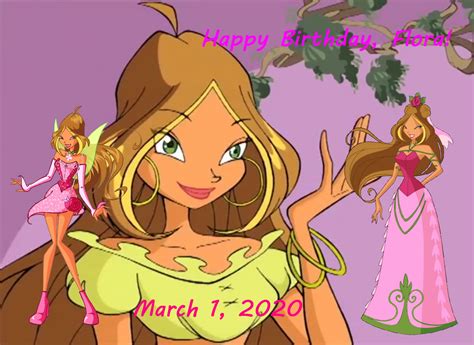 Happy Birthday, Flora [2020] by Pikachu-Train on DeviantArt