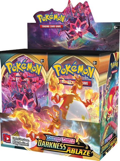 POKEMON Booster Box (36 packs) - Sword and Shield Darkness Ablaze ...