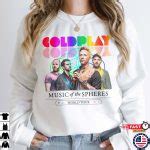 Coldplay World Tour 2023 Shirt, Coldplay Tour 2023 Usa Sweatshirt, Coldplay Tour 2023 Los ...
