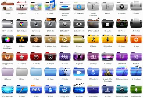 Folder Icon Pack Icons Pack - lohumdz