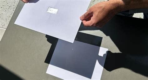 How to make a pinhole camera to view the total solar eclipse