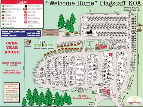 Activities, attractions and events for the Flagstaff KOA RV Park in Arizona