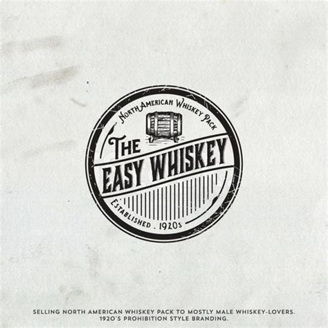 Create a Vintage Whiskey Logo | concurso Logotipos