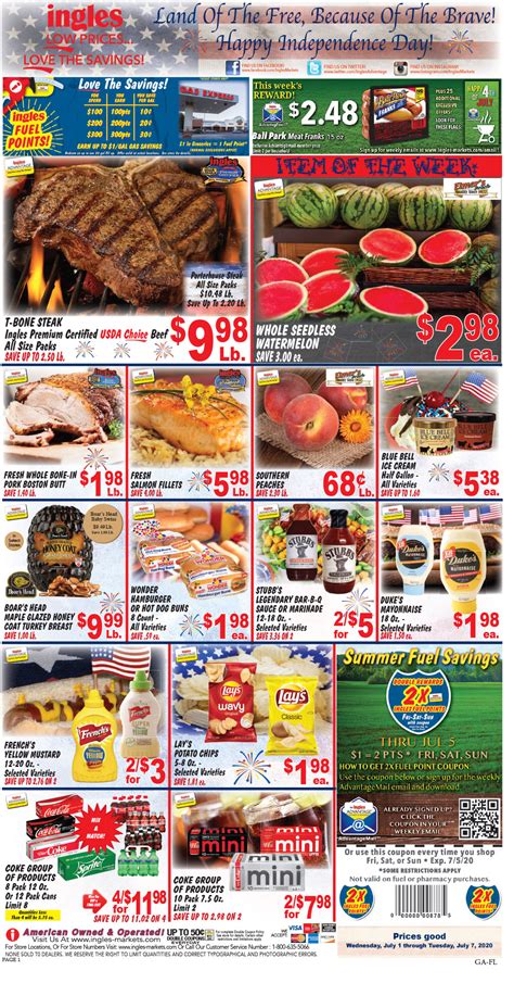 Ingles Markets Weekly Ad (7/1/2020 - 7/7/2020) Preview - Weekly-Ads.Com