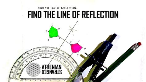 Find the Line of Reflection (Geometry) - YouTube