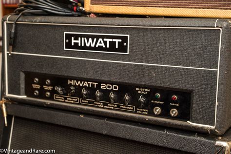 Hiwatt 200 Watt 1970's Amp For Sale InstrumentShoppen