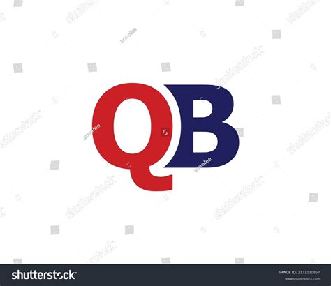 Qb Logo Design Vector Template Stock Vector (Royalty Free) 2171030857 | Shutterstock