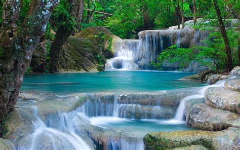 Nature | Nature wallpaper, Hd nature wallpapers, Thailand waterfall