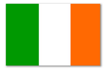 Irish Flag Sticker