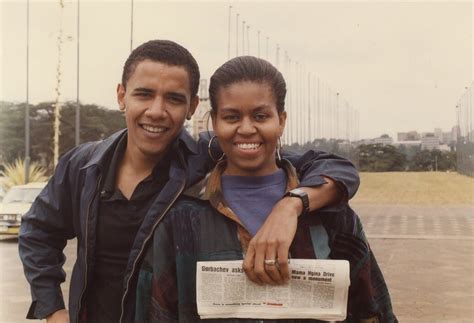 Barack and Michelle Obama - [1989] : pics