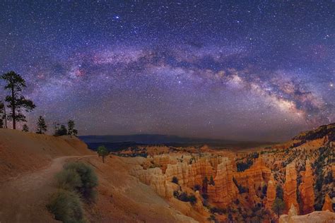 Hiking the Fairyland Trail under the Milky Way | Bryce Canyon National Park | Wally Pacholka ...