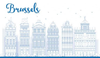 Brussels Skyline Vector Images (over 260)