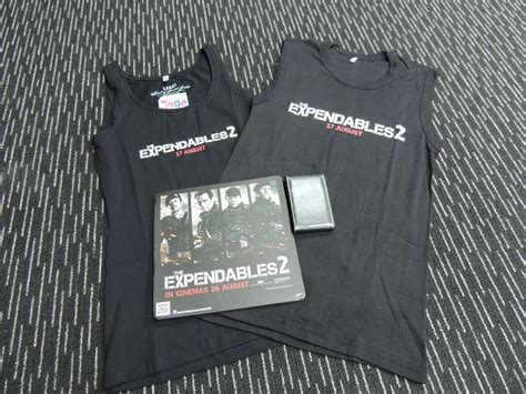 CONTEST: Exclusive "The Expendables 2" Merch | Hype Malaysia