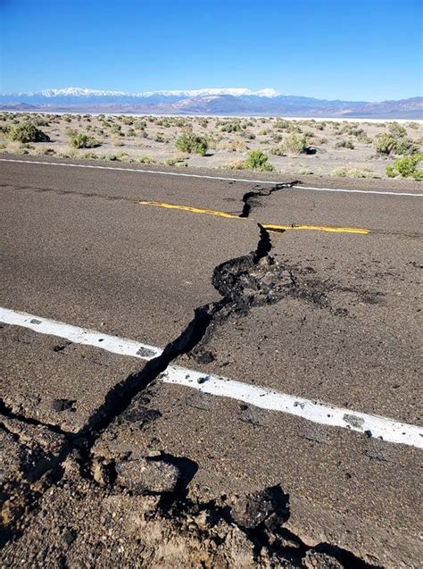 6.5 magnitude earthquake strikes western Nevada, cracks Vegas-to-Reno ...