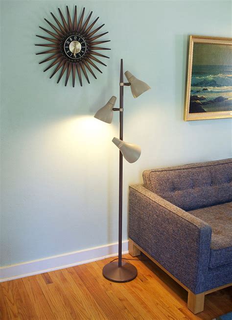 Vintage Gerald Thurston for Lightolier 3 Cone Floor Lamp Mid | Etsy | Mid century modern floor ...