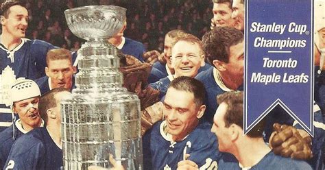 #178 Stanley Cup Champions Toronto Maple Leafs 1963-64 | Toronto maple ...