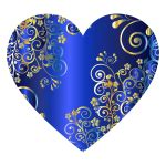 blue hearts | Free SVG