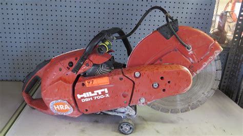 Hilti DSH 700-X Hand Held Gas Saw - Oahu Auctions