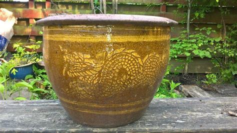 Large ceramic outdoor planter pot | in Bonnington, Edinburgh | Gumtree