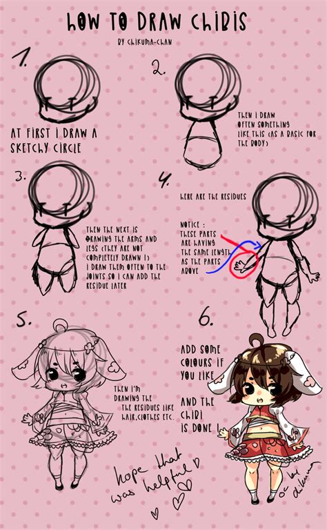 CHIBI TUTORIAL by me by nechin on DeviantArt