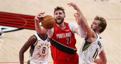 Blazers' Jusuf Nurkic Exits vs. Pacers with Wrist Injury Diagnosed as Fracture | News, Scores ...