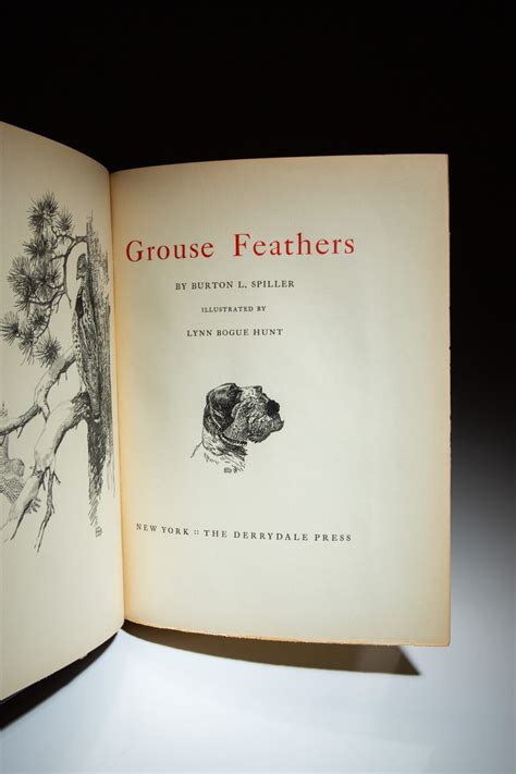 Grouse Feathers - The First Edition Rare Books