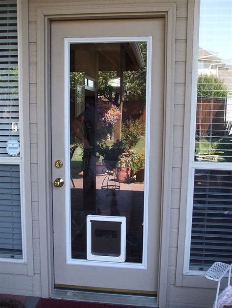 How To Install A Dog Door In A Screen Door - DIY