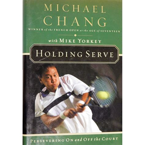 Michael Chang Signed Book JSA Authenticated