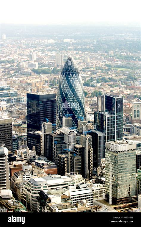 London cbd aerial hi-res stock photography and images - Alamy