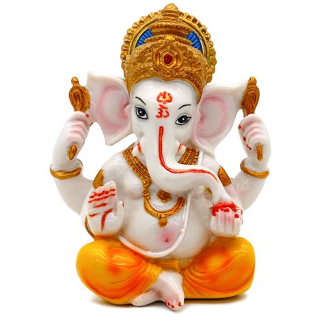 Buy Hindu Lord Ganesha Idol - India Ganesh Statue Diwali Gifts Indian ...