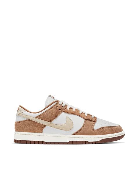 Nike Dunk Low Retro Premium Sneakers in Natural for Men | Lyst