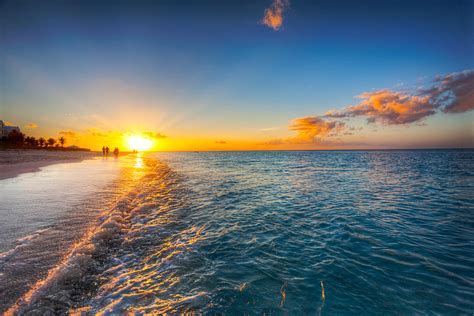 Grace Bay Beach Sunset Photograph by Jo Ann Snover