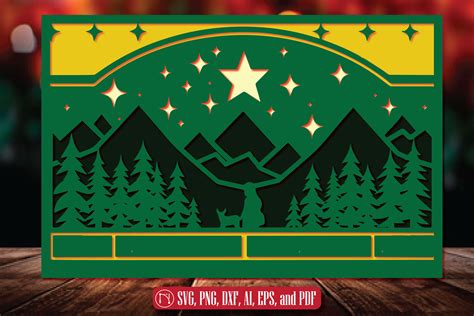 Cricut Christmas Layer SVG Bundle Graphic by NGISED · Creative Fabrica