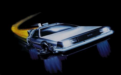 Back to the Future DeLorean DMC 12 digital wallpaper, Back to the ...