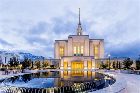 Ogden Utah Lds Temple Photograph by Scott Law