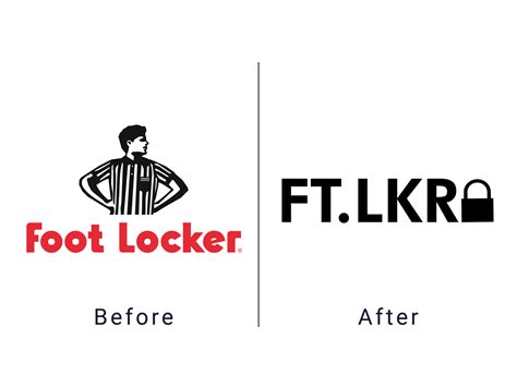 Case Study Foot Locker Logo Redesign by N A U Q on Dribbble