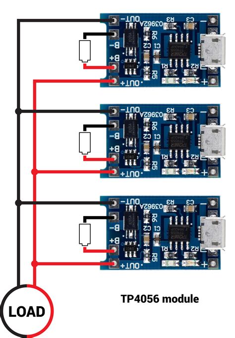 Tp4056 Module Circuit Diagram