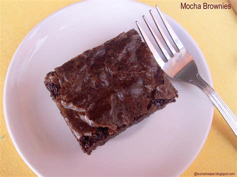 Cakes & More: Mocha Brownies
