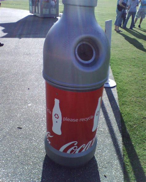 Coke Recycling Bin | bunnicula | Flickr