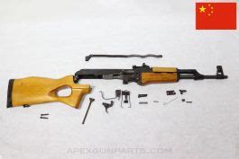 Chinese MAK-90 AK47 Parts Kit with Original Populated Barrel, Wood Furniture, matching numbers ...