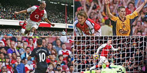 Arsenal vs Liverpool: The top 8 goals, including a title decider