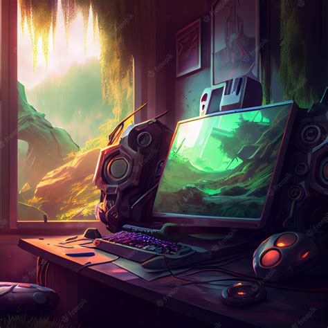 PC Gaming Setup Wallpapers - Wallpaper Cave