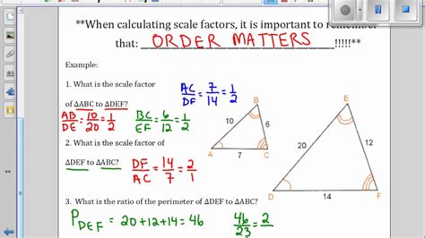 Geometry Ratios, Proportion, Scale Factor - YouTube