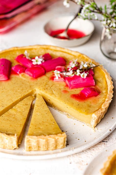 Vegan custard tart – Lazy Cat Kitchen – VeganFanatic.com