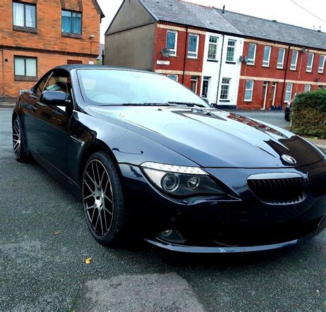 BMW 6 SERIES CONVERTIBLE BLACK | in Splott, Cardiff | Gumtree