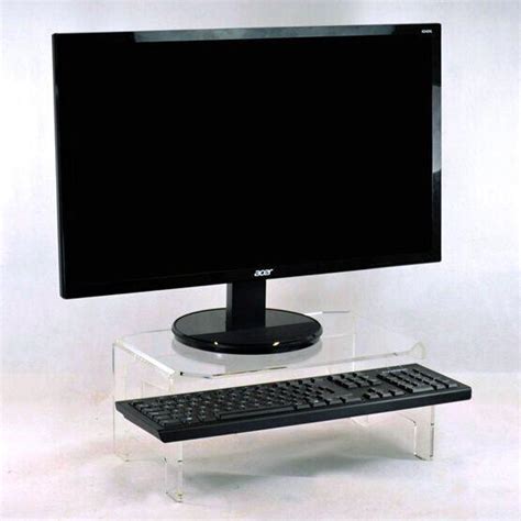 Monitor Stand With Keyboard Tray | Desktop Innovations