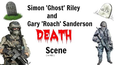 Simon 'Ghost' Riley and Gary 'Roach' Sanderson Death Scene - Modern Warfare 2 - YouTube