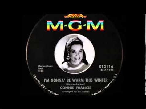 Connie Francis – I'm Gonna' Be Warm This Winter / Al Di La (1962, Vinyl) - Discogs